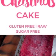 Vegan Christmas Cake | Vegan Baking | Sugar free baking | Vegan cheese cake