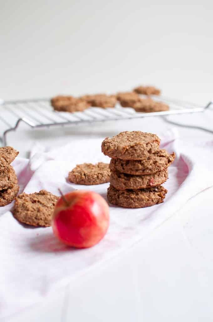 Vegan Apple Pie Cookies | Sugar-free Baking | Gluten free baking | Healthy Baking