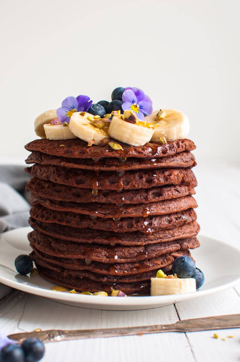 Chocolate Pancakes – Vegan & Gluten-free